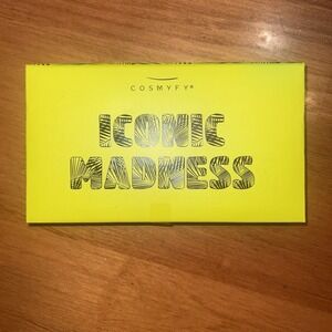 NEW Iconic‎ Madness By Cosmyfy Pressed Pigment Palette Eyeshadow